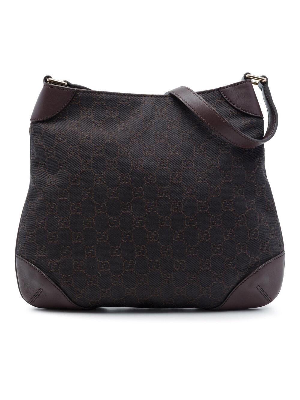 Gucci Gg Denim Shoulder Bag Pre-Loved #297356G55B